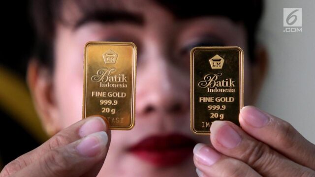 Harga Emas Antam Kini Naik Jadi Rp 660 Ribu per Gram
