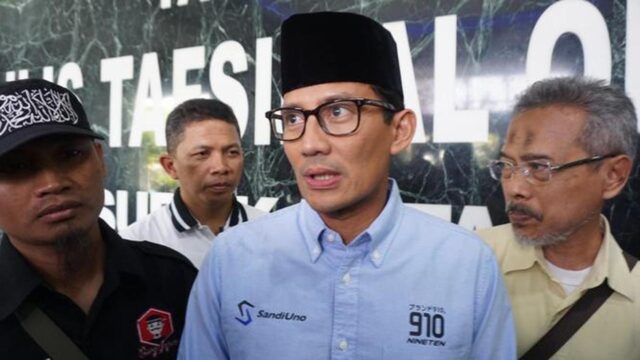 Sandiaga Uno : Biaya Politik Tinggi, Sebab Kepala Daerah Doyan Korupsi