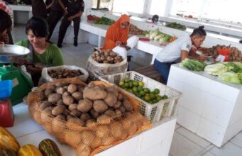 Aktivitas Jual Beli di Pasar Higienis di Jalan Teratai Mulai Ramai, Pedagang Pun Mulai Senang Aktivitas Jual Beli di Pasar Higienis di Jalan Teratai Mulai Ramai, Pedagang Pun Mulai Senang