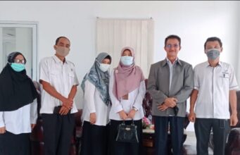 Diskusi Penyelenggaraan Statistik Sektoral, Kepala BPS Rohil Silahturahmi ke Diskominfotiks