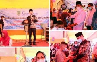 Bupati Afrizal Sintong dan Wabup H. Sulaiman Ajak Masyarakat Gemar Makan Ikan