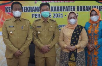 Sanimar Afrizal Resmi Dilantik Jadi Ketua Dekranasda Rokan Hilir