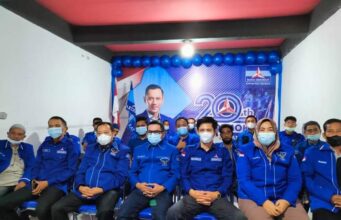 Secara Virtual, DPC Partai Demokrat Rohil Ikuti HUT Demokrat ke-20