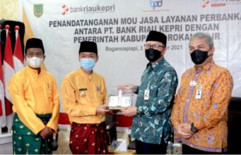 BRK Teken MoU Dengan Pemkab Rohil Permudah Jasa Layanan Pembayaran Pajak Melalui Digital