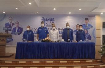 Wabup H. Sulaiman Hadiri Muscab PAN Se-Rohil