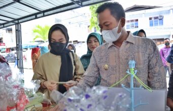 Wabup H. Sulaiman Hadiri Penilaian Lomba UP2K PKK