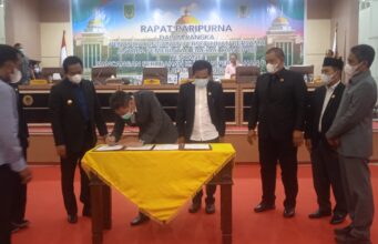 DPRD dan Pemda Rohil sepakati KUA PPAS Perubahan 2021