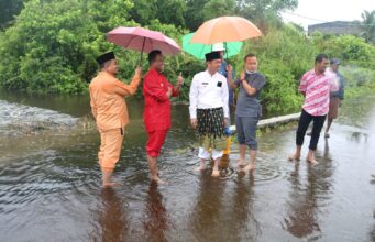 Bupati Afrizal Sintong dan Wabup H. Sulaiman Sebut Banjir Pasti Bisa Diatasi