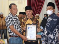 Para Pendiri Rohil Terharu, Pertama Kali Berkumpul dengan Bupati dan Wakil Bupati