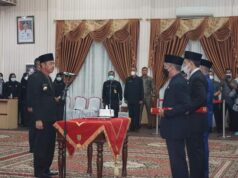 Perdana, Bupati Afrizal Sintong Lantik Pejabat Pimpinan Pratama, Administrator dan Pengawas