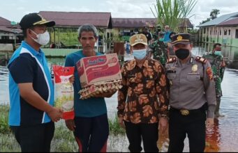 Bupati, Wabup dan Forkopimda Rohil Tinjau Warga Terdampak Banjir di Bagansiapiapi