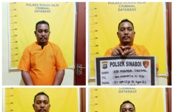 Lari Saat Rumahnya Digerebek, Pengedar Sabu Akhirnya Diringkus Polsek Sinaboi