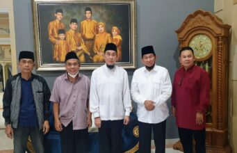 Raja Gunung Sahilan Sambut Pimpinan LAMR Terpilih Hasil Mubeslub