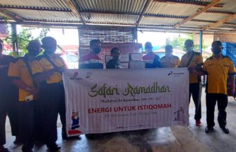 PT Pertamina Hulu Energi Siak Salurkan Bantuan Sembako ke Wartawan Kwaci Rohil