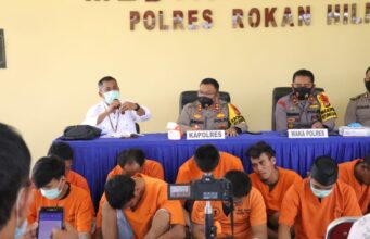 Pencuri Kabel Power Line Milik PT PHR Ditangkap Polisi