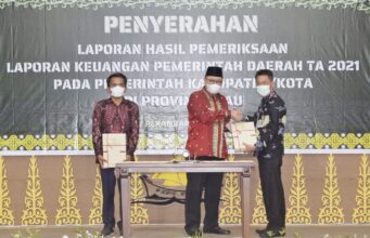 Rohil Kembali Raih Opini WTP Dari BPK RI