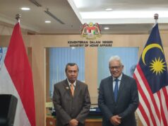 Bertemu Mendagri Malaysia, Gubri Bahas Illegal Fishing, Imigran Gelap, dan RoRo