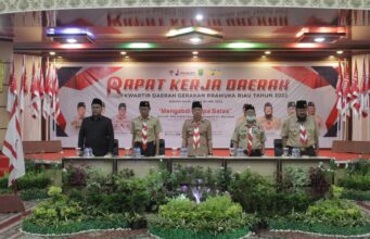 Hadiri Rakerda Gerakan Pramuka Riau, Bupati Afrizal Sintong Berharap Munculnya Program Kegiatan Strategis