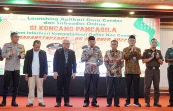 Permudah Urusan Masyarakat, Bupati Rohil Launching Aplikasi Si Koncang Pancasila