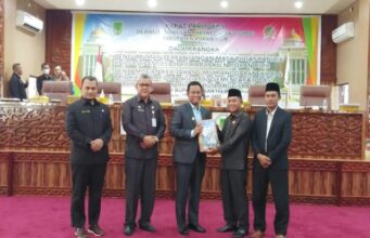 DPRD Rohil Gelar Rapat Paripurna Penyampaian Rancangan KUA PPAS Tahun 2023