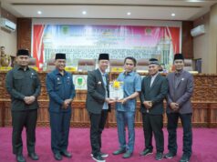 DPRD Rohil Gelar Rapat Paripurna Penyampaian LKPJ Bupati Tahun Anggaran 2022