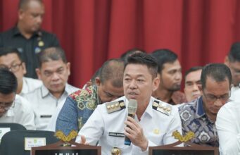 Hadiri Musrenbang RKPD Riau 2024, Bupati Rohil Minta Perbaikan Infrastruktur Jalan