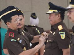 Kajati Riau Dr. Supardi Pimpin Acara Pelantikan Wakajati dan Kajari Kampar