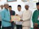 Safari Ramadhan di Masjid Jami’ Baitul Akbar Pekaitan, Wabup H. Sulaiman Serahkan Berbagai Bantuan