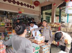 Jelang Idul Fitri, Polsek Bangko Lakukan Pengecekan Ketersediaan Bahan Pokok Masyarakat