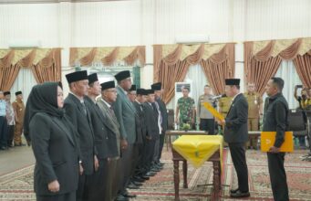 Bupati Afrizal Sintong Lantik Pimpinan dan Pengawas Baznas Periode 2023-2028