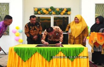 Bupati Rohil Resmikan UPT Instalasi Farmasi Dinas Kesehatan