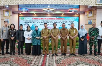 Bupati Afrizal Sintong Buka Forum Koordinasi Percepatan Penurunan Stunting