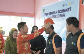 Bupati Afrizal Sintong Resmi Launching Internet Murah di Bangko Pusako