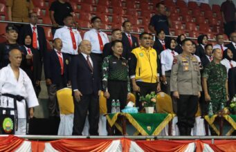 Asisten Pidana Militer Kejati Riau Hadiri Pelantikan dan Pembukaan Kejuaraan Nasional Karate Shokaido Open Piala Danrem 031/WB