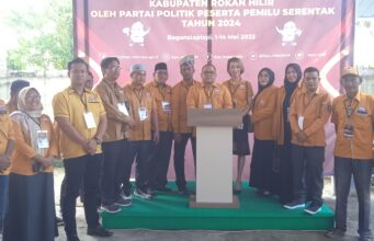 Daftar Bacaleg ke KPU, Cutra Andika Target Pemilu 2024 Hanura Rohil 9 Kursi