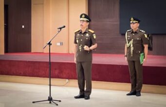 Kajati Supardi Pimpin Upacara Hari Lahir Pancasila Tahun 2023