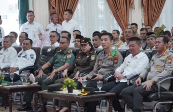 Bupati Rohil Hadiri Launching Polisi RW Jajaran Polda Riau