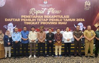 Kasi A Bidang Intelijen Kejati Riau Hadiri Rapat Pleno Terbuka KPU