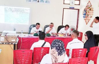 Asisten I Setda Rohil Pimpin Rapat Penyelesaian Tapal Batas Wilayah Kelurahan dan Desa