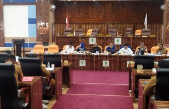 Terkait Retrebusi Pajak, Pansus A DPRD Rohil RDP Dengan Bapenda, Diaperindagsar, Dishub Dan DLH