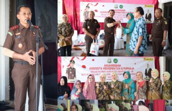 HBA Ke-63 dan HUT IAD Ke-XXIII, Kajati Riau dan Ketua IAD Gelar Bakti Sosial