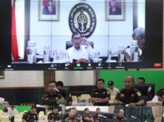 Kejati Riau Ikuti Pengarahan Jam-Pidum dan Launching Register Elektronik Secara Virtual