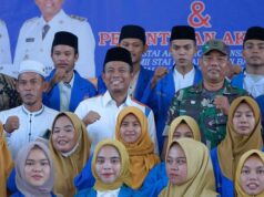 Wakil Bupati H. Sulaiman Hadiri Pelantikan Akbar dan Pelatihan Kader Dasar PMII