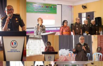Kejaksaan Tinggi Riau Gelar Program JMS di SMKS Dharma Maitreya Bengkalis