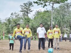 Wakil Bupati H.Sulaiman Buka Turnamen Mini Soccer U-14
