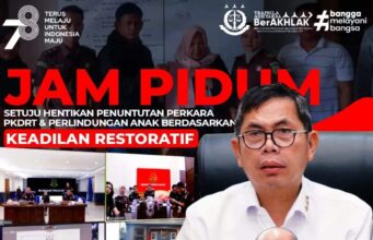 Jam-Pidum Setujui 2 Perkara Keadilan Restoratif Justice Diajukan Kejati Riau