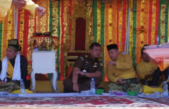 Kasi Intel Kejari Rohil Hadiri Kenduri Adat Kampong Pujud tahun 2023