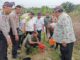 Jaga Lingkungan, Kapolsek Bagan Sinembah Bersama Upika Balai Jaya Tanam Pohon