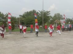 Sekretariat DPRD Rohil Gelar Berbagai Perlombaan Peringati HUT RI Ke-78