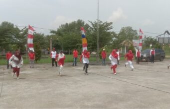 Sekretariat DPRD Rohil Gelar Berbagai Perlombaan Peringati HUT RI Ke-78